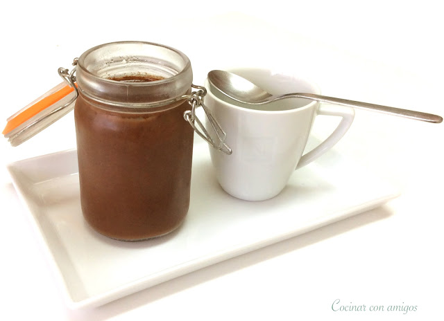 Copa de chocolate ligera