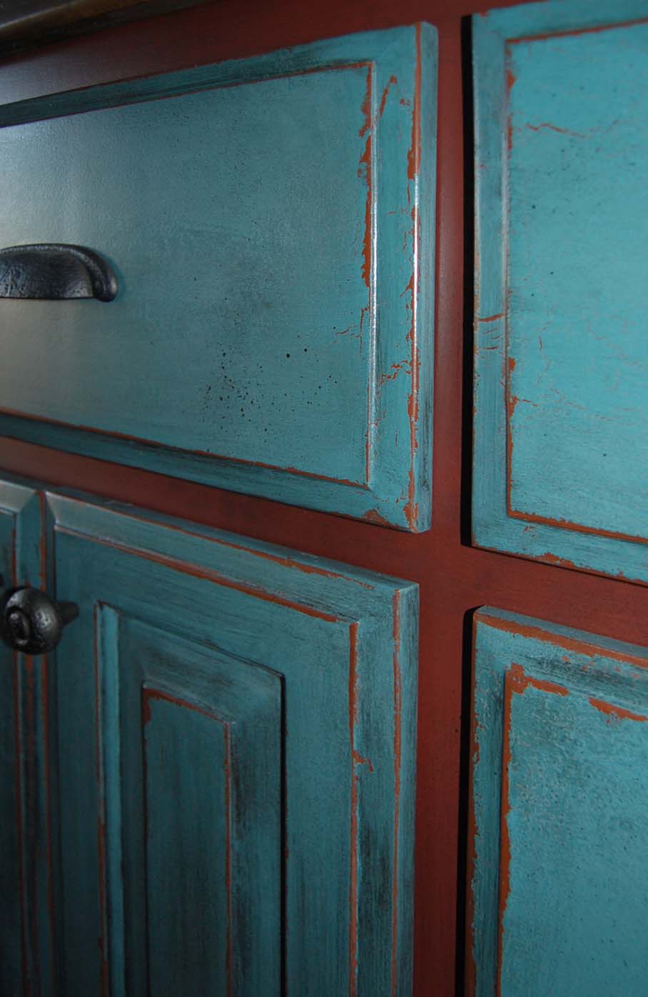 Davis Creative Painting: Painted Distressed Cabinets