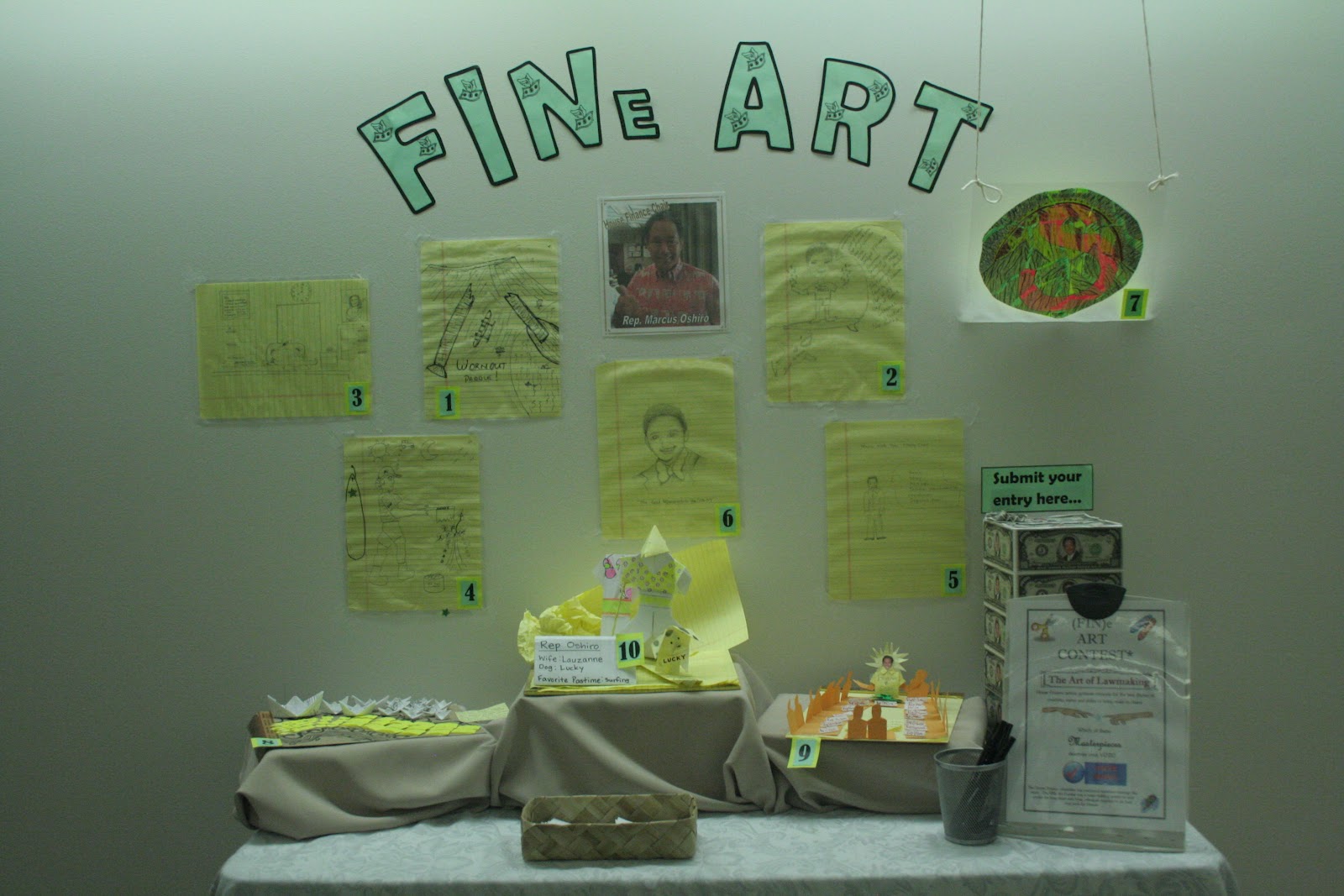 Hawaii House Blog Art at the Capitol 2012