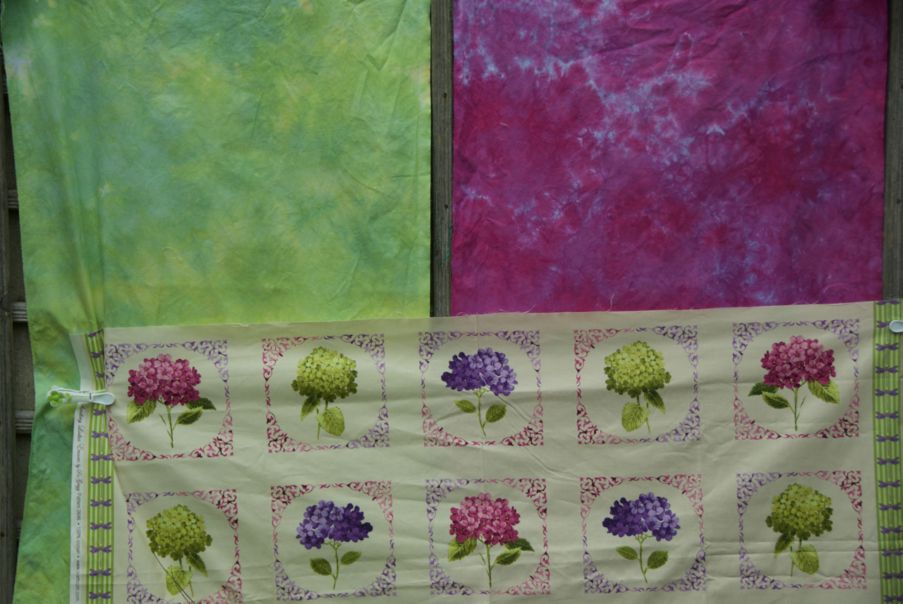 Quilt Art by Olena Pugachova Fabric Dyeing