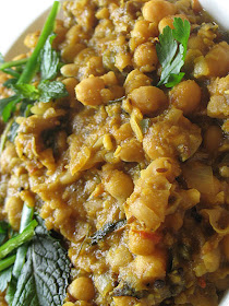 chickpeas with tamarind