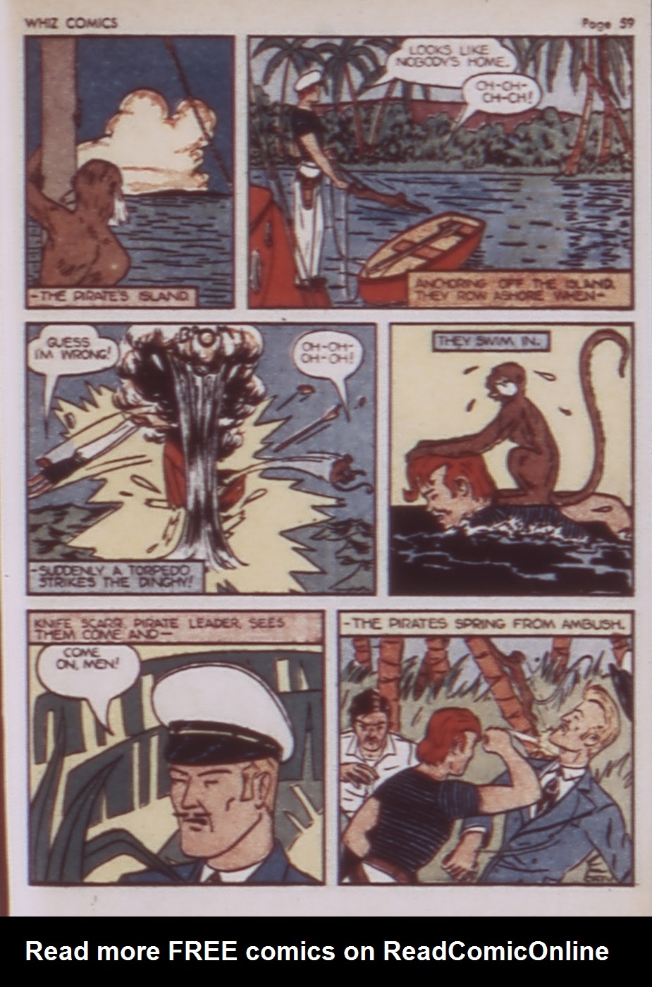 Read online WHIZ Comics comic -  Issue #3-April 1940 - 61