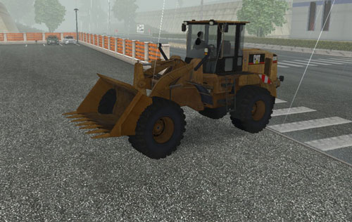 ETS 2 Mod Sürülebilir Cat Dozer Euro Truck Simulator 2 Yamaları