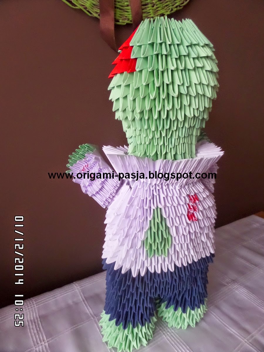 Zombie origami modułowe.