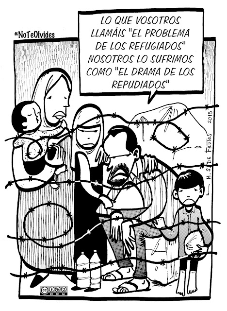 #NoTeOlvides, por Manuel S. de Frutos Día Mundial del Refugiado