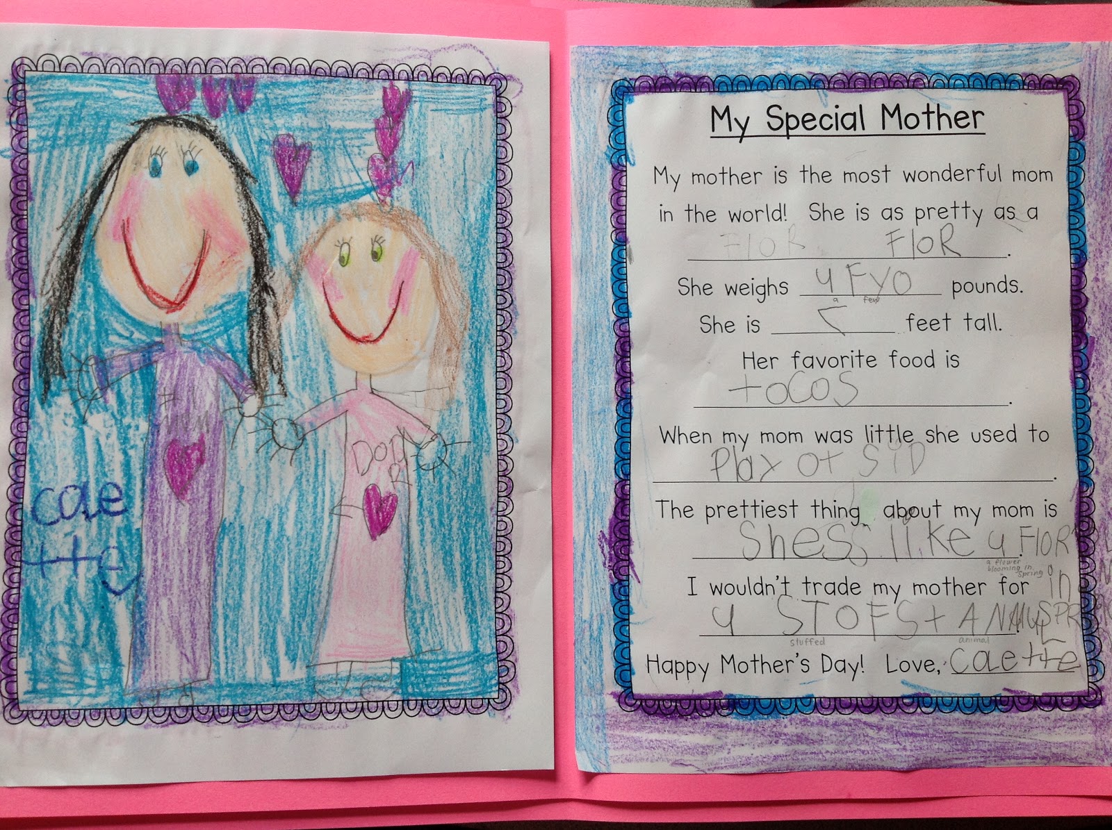 Howywood Kindergarten: Mother's Day Project Pack!