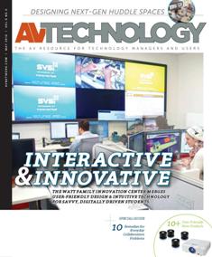 AV Technology 2016-04 - May 2016 | ISSN 1941-5273 | TRUE PDF | Mensile | Professionisti | Audio | Video | Comunicazione | Tecnologia
AV Technology is the only resource for end-users by end-users. We examine the commercial vertical markets in depth and help bridge the gap between AV and IT. We offer all of the analysis, perspectives, product news, reviews, and features that tech managers need to make informed decisions.