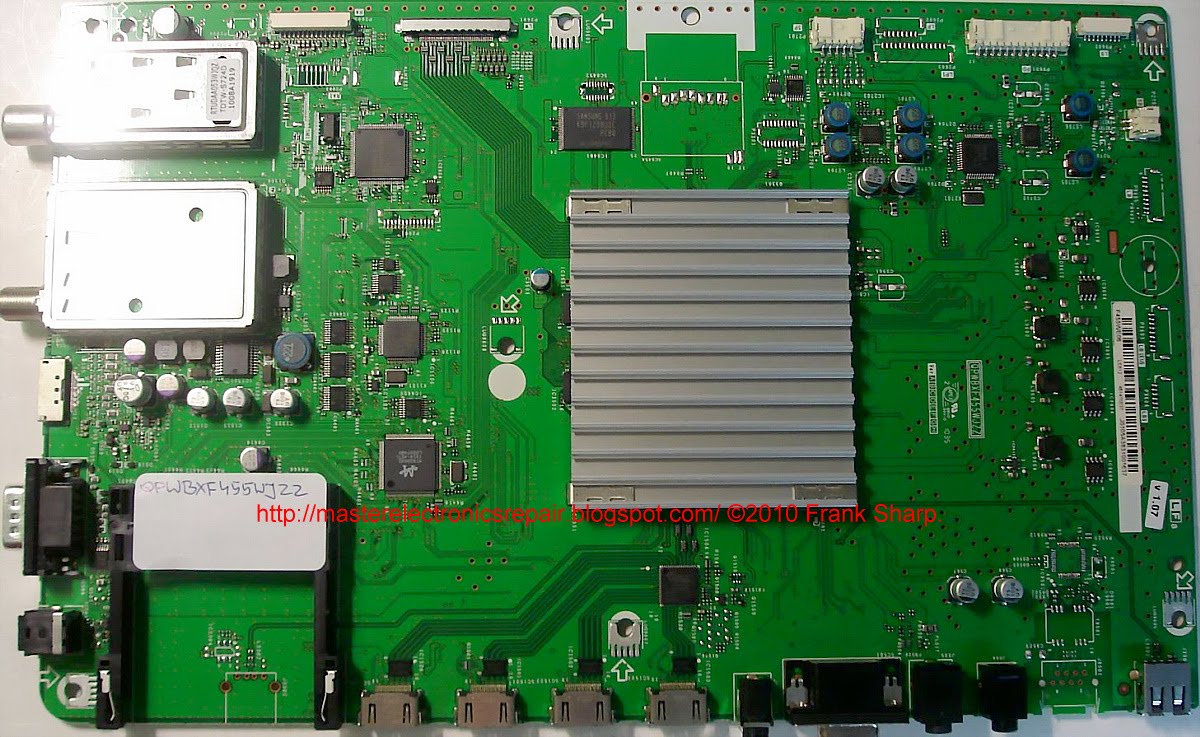 Master Electronics Repair ! REPAIR / SERVICING TV SHARP LC40LE810E