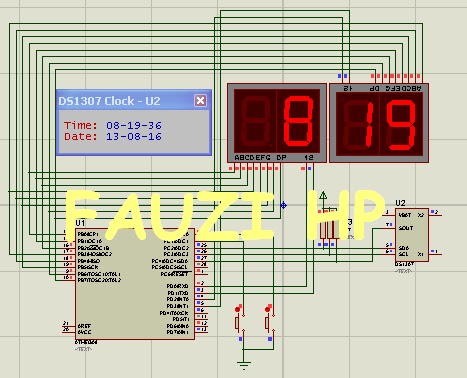 Membuat Jam Digital Atmega8 | cara mudah membuat sendiri jam digital atmega8 belajar Membuat Jam Digital Atmega8 | cara mudah membuat sendiri jam digital atmega8 belajar