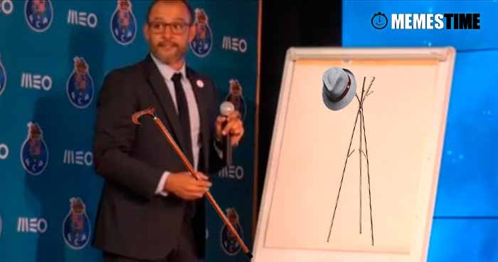 Nuno Espirito Santo O Jogador A Porto De 3 Pernas Ja Precisa De Bengala Memes Time