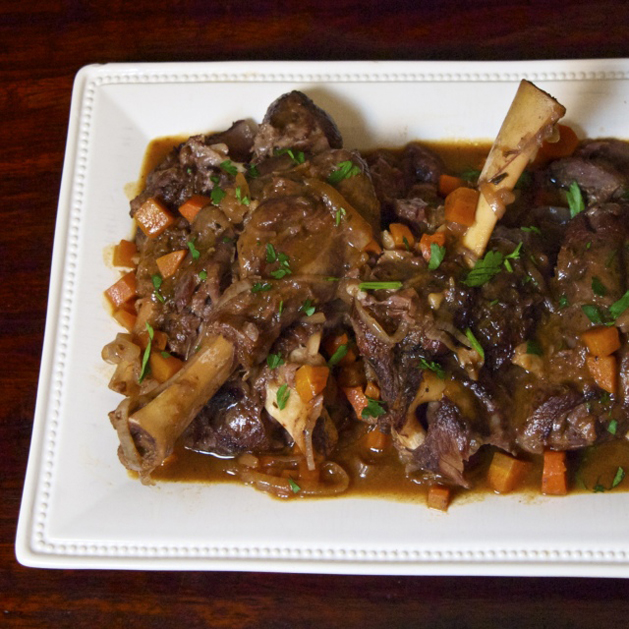 Gluten Free Foodie Heaven Lamb Shank and Bacon Stew with Root Vegetables