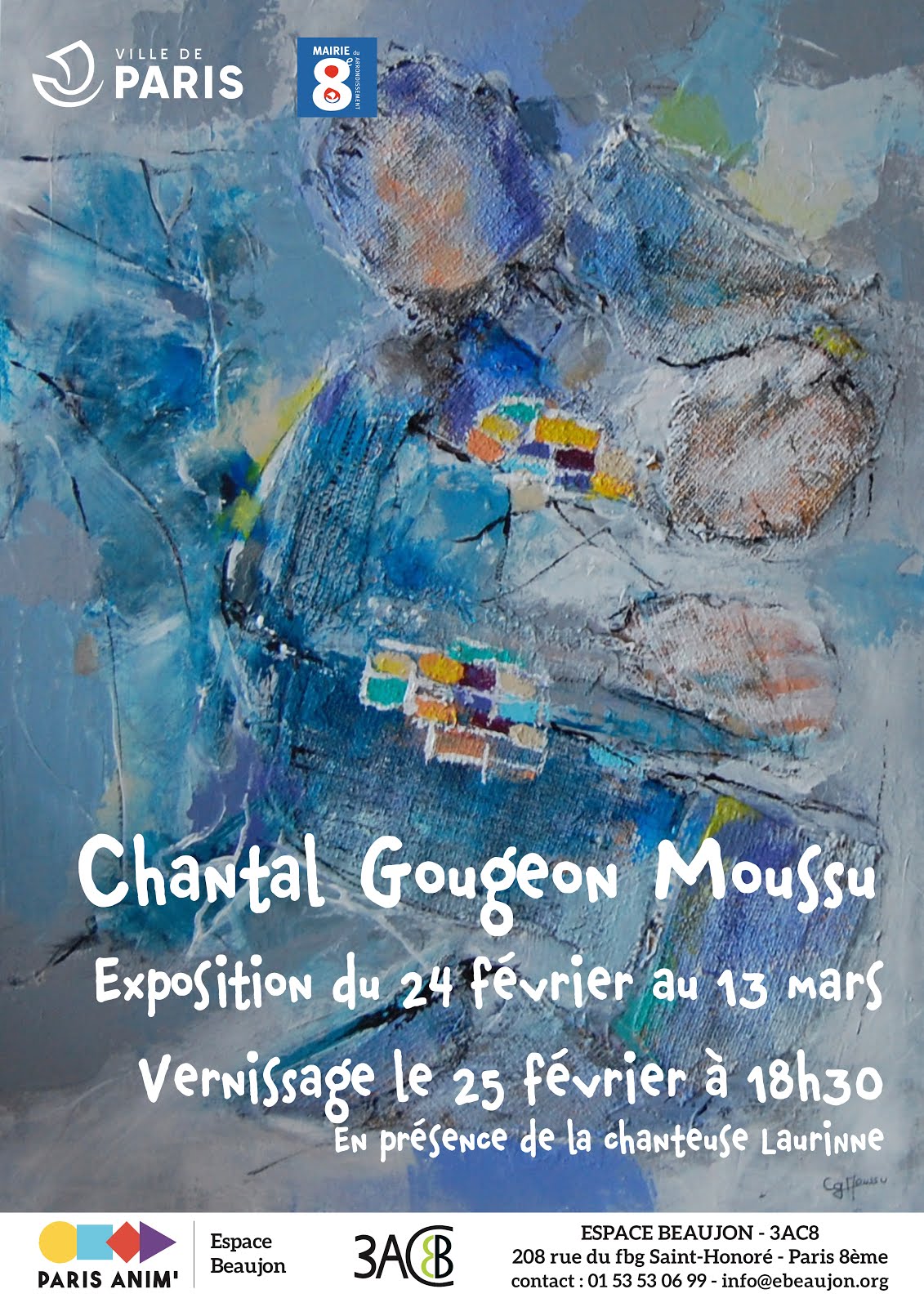 EXPOSITION ESPACE BEAUJON - PARIS 8ème