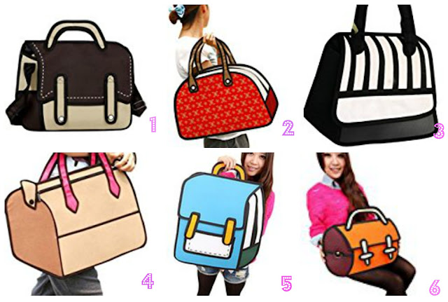 Borse low cost stile cartone animato!