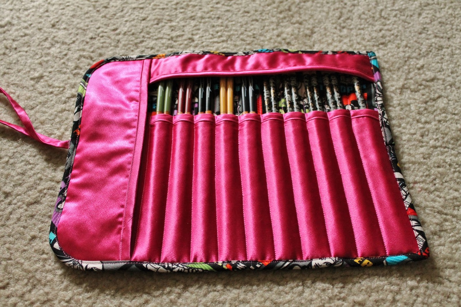 Straight Eight Sewing Organizer for Chopsticks, Crochet Hooks, or