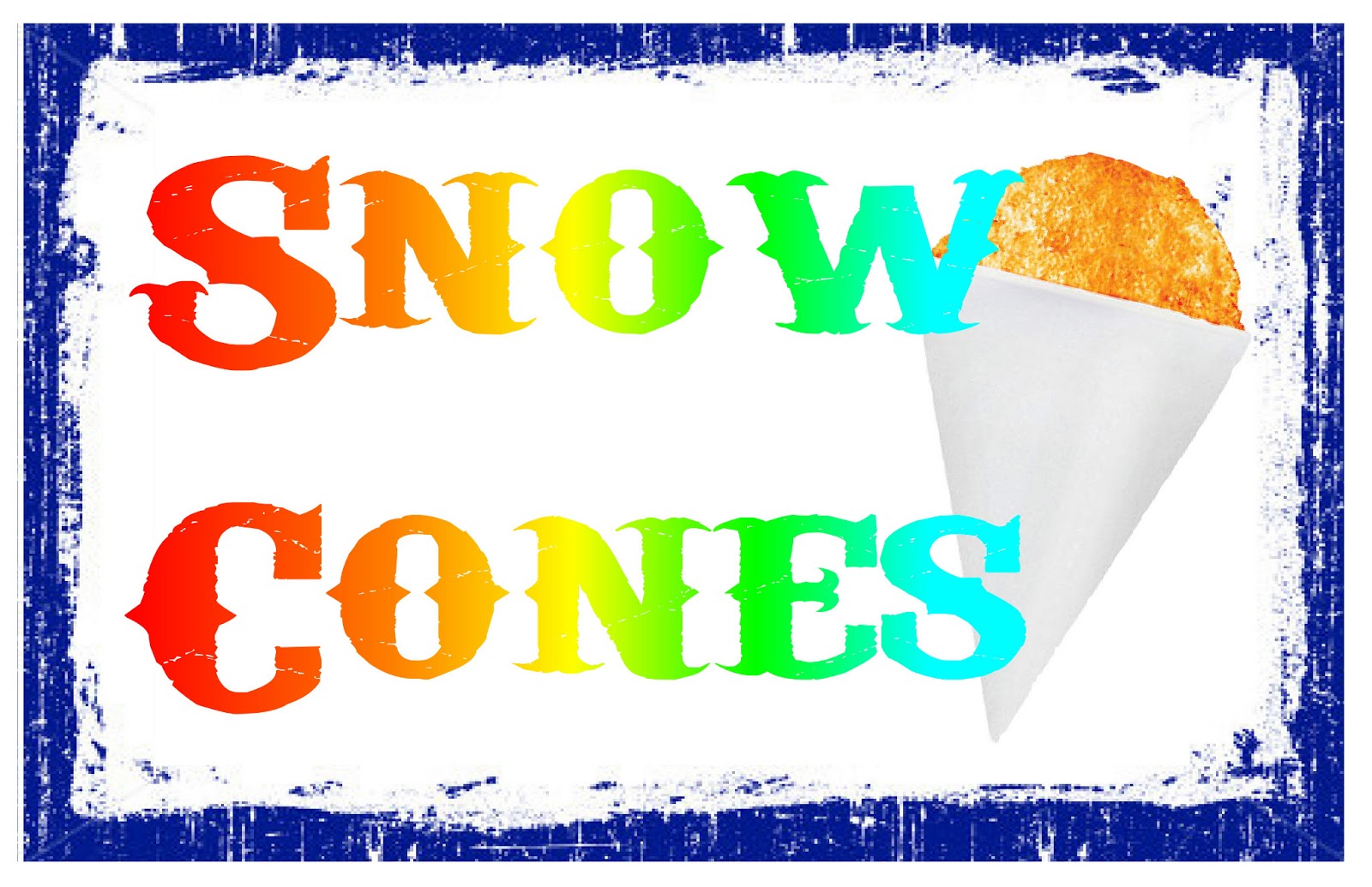 free clipart of snow cones - photo #38