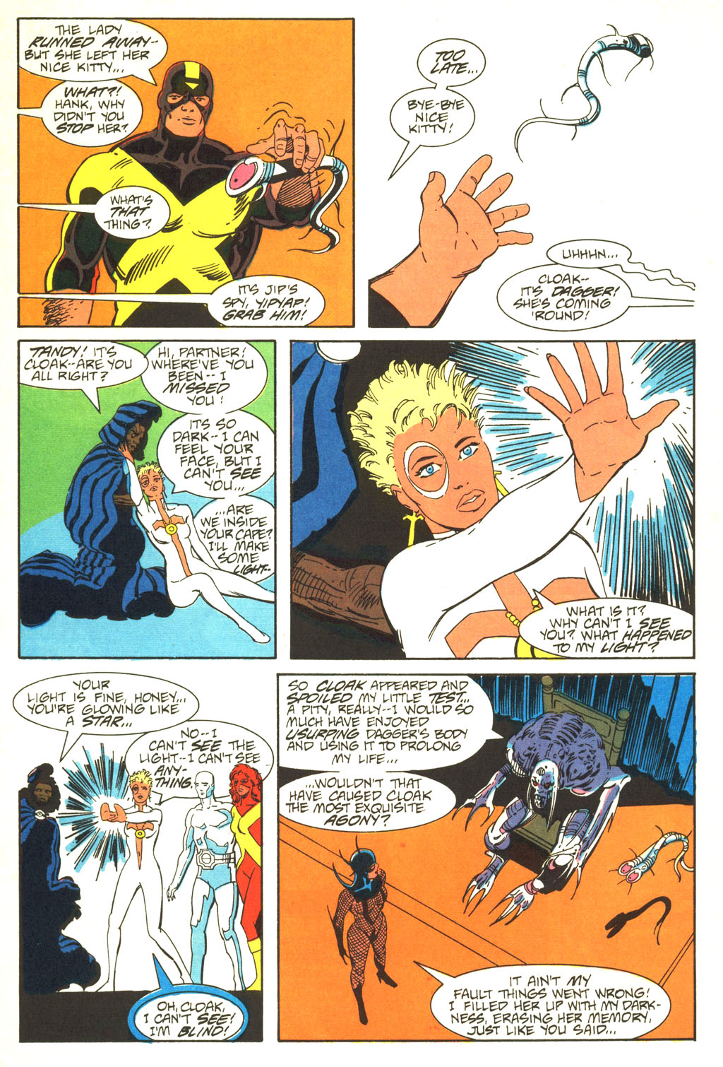 Read online Cloak and Dagger (1990) comic -  Issue #1 - 22