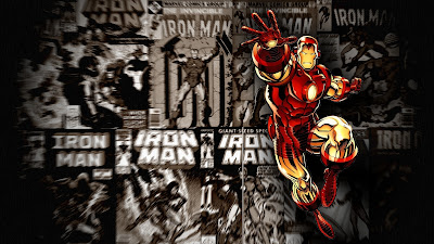 Fan Made Iron Man Comic Wallpaper 1600x900