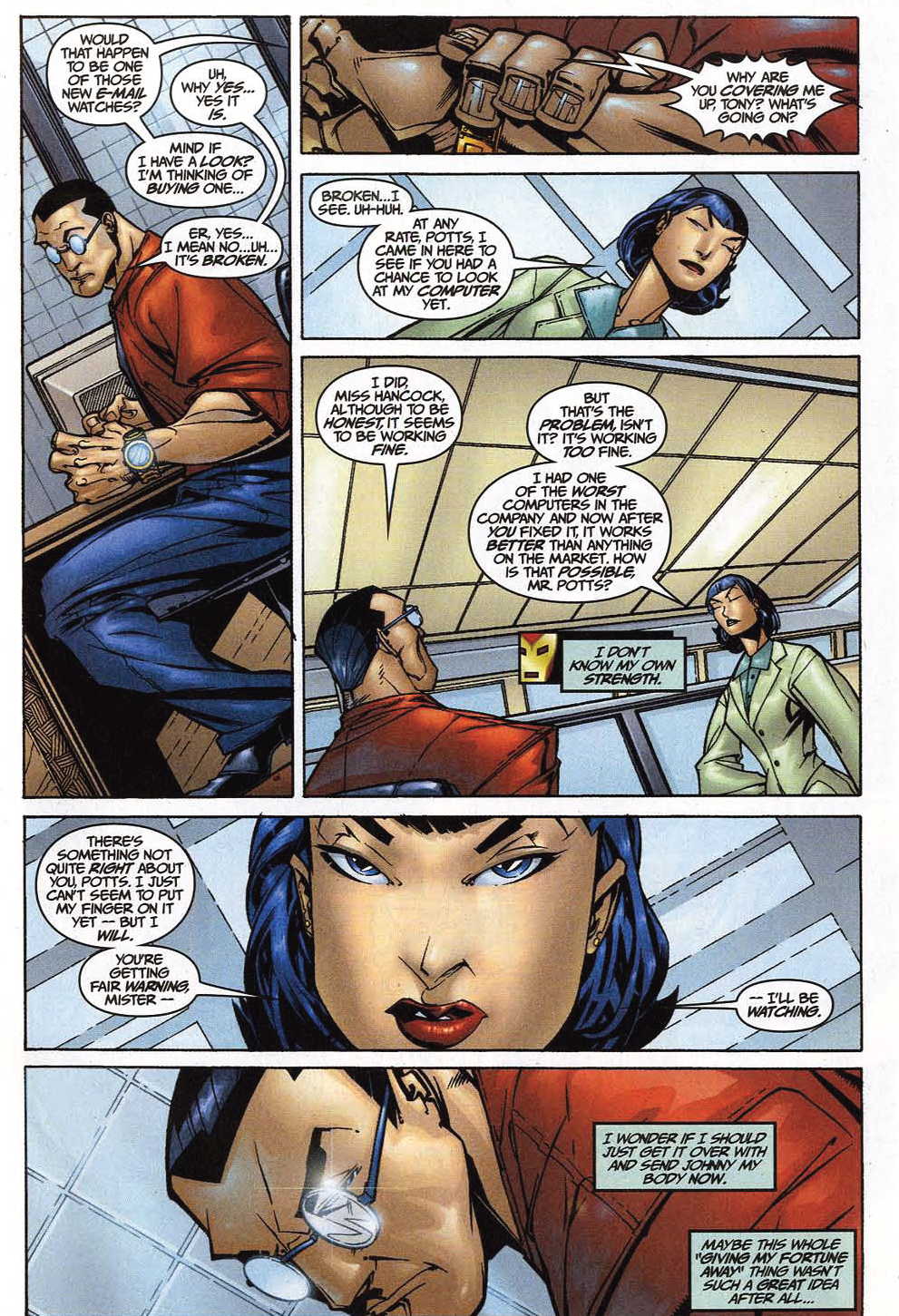 Read online Iron Man (1998) comic -  Issue #42 - 27