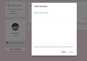 Invite another teacher to your Google class  www.traceeorman.com