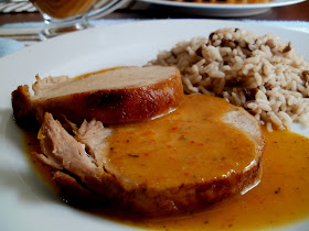 Lomo de cerdo a la naranja