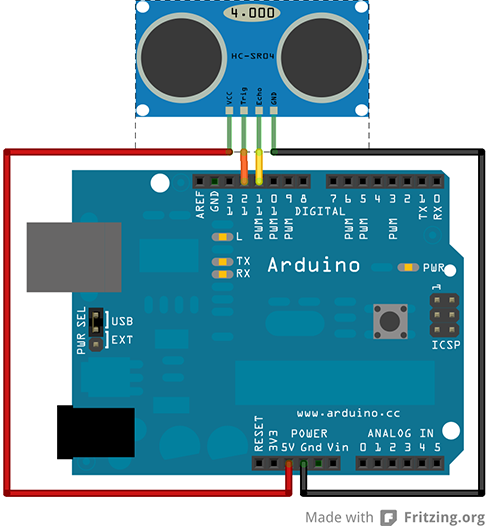 Arduino Ultrasonic Sensor Code Tutorialspoint