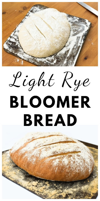 An easy recipe for a classic bloomers loaf in cob style with tutorial on making a sponge starter. Which is an easy method of sourdough bread making. #bloomers #bloomerbread #crustybread #breadcob #spongestarter #sourdough #bread #homemadebread #yeast #breadmaking #rye #lightrye #ryebread