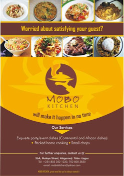At Mobo Kitchen They make it happen in No time!!! Call now 08033521220.