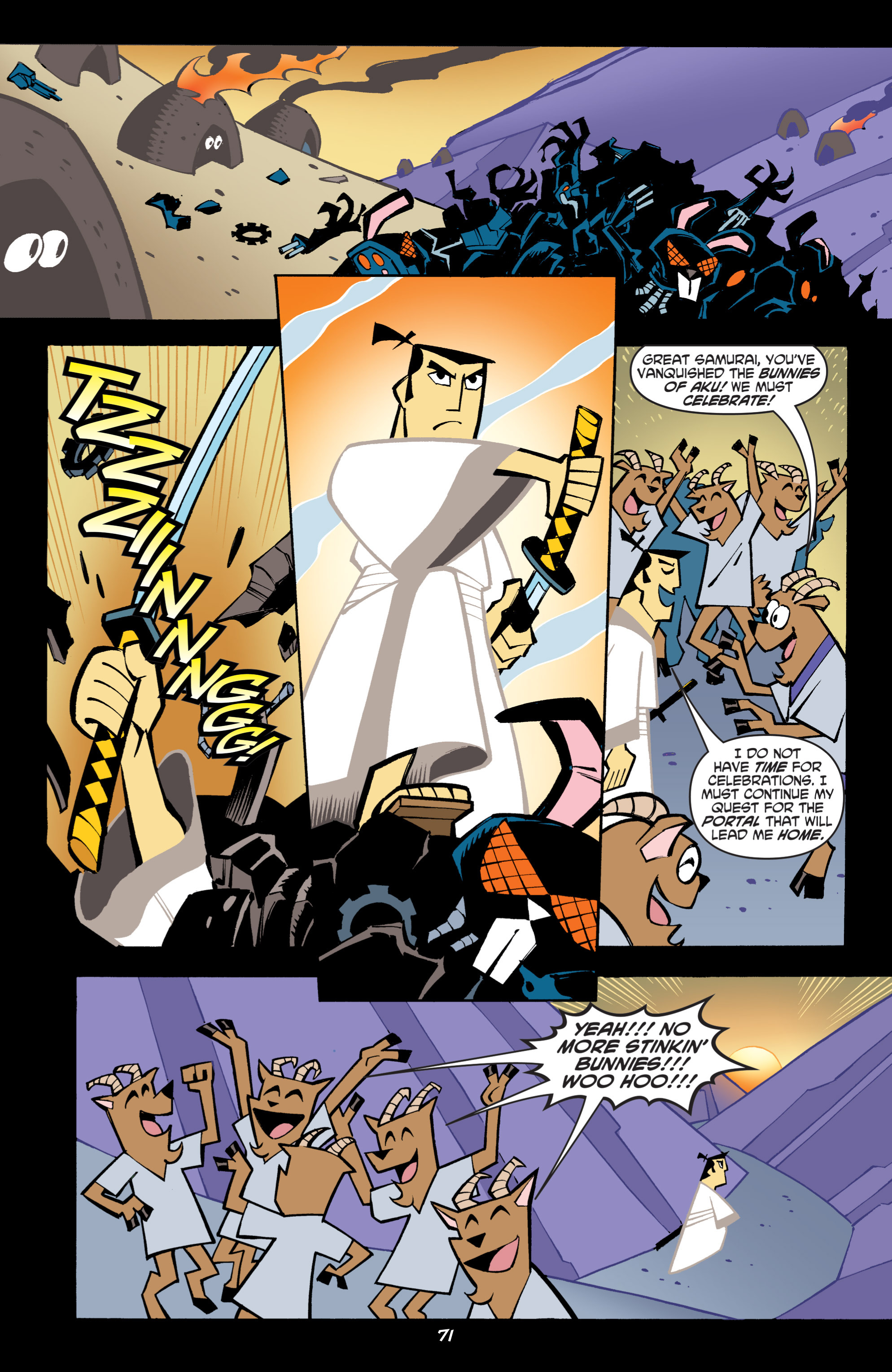 Read online Samurai Jack Classics comic -  Issue # TPB 1 - 65