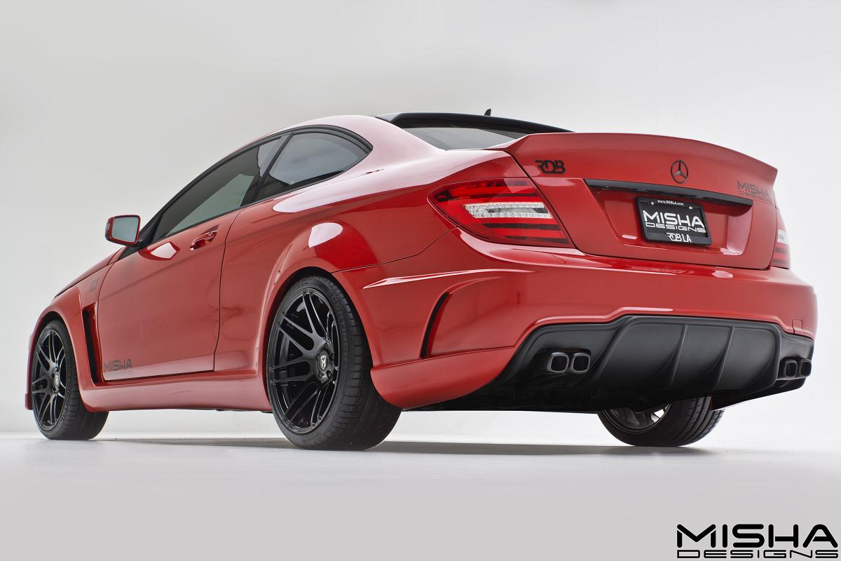 Davide458italia MercedesBenz CClass Coupe by Misha Designs Davide458italia MercedesBenz CClass Coupe by Misha Designs