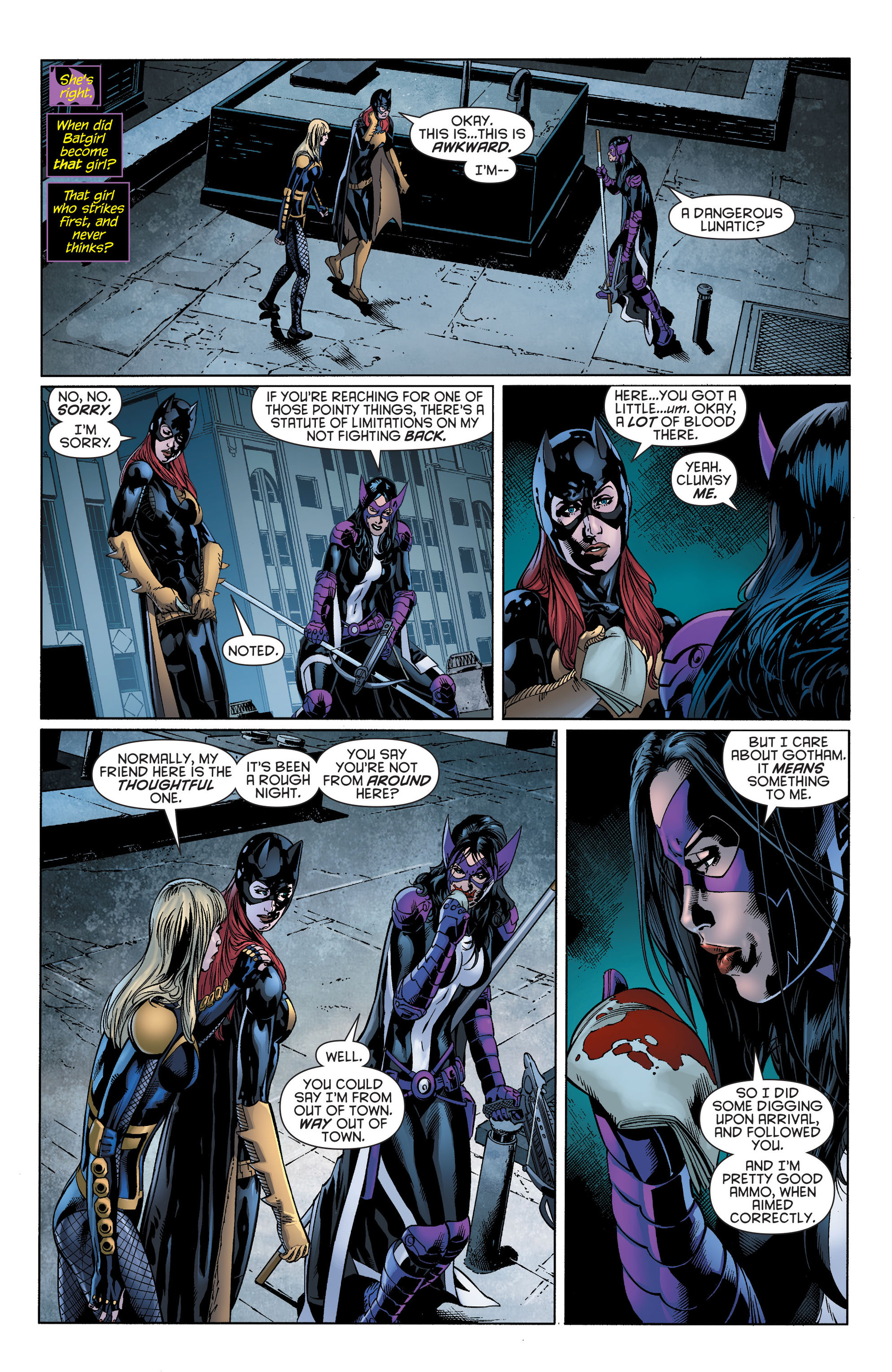 Read online Batgirl (2011) comic -  Issue #33 - 6