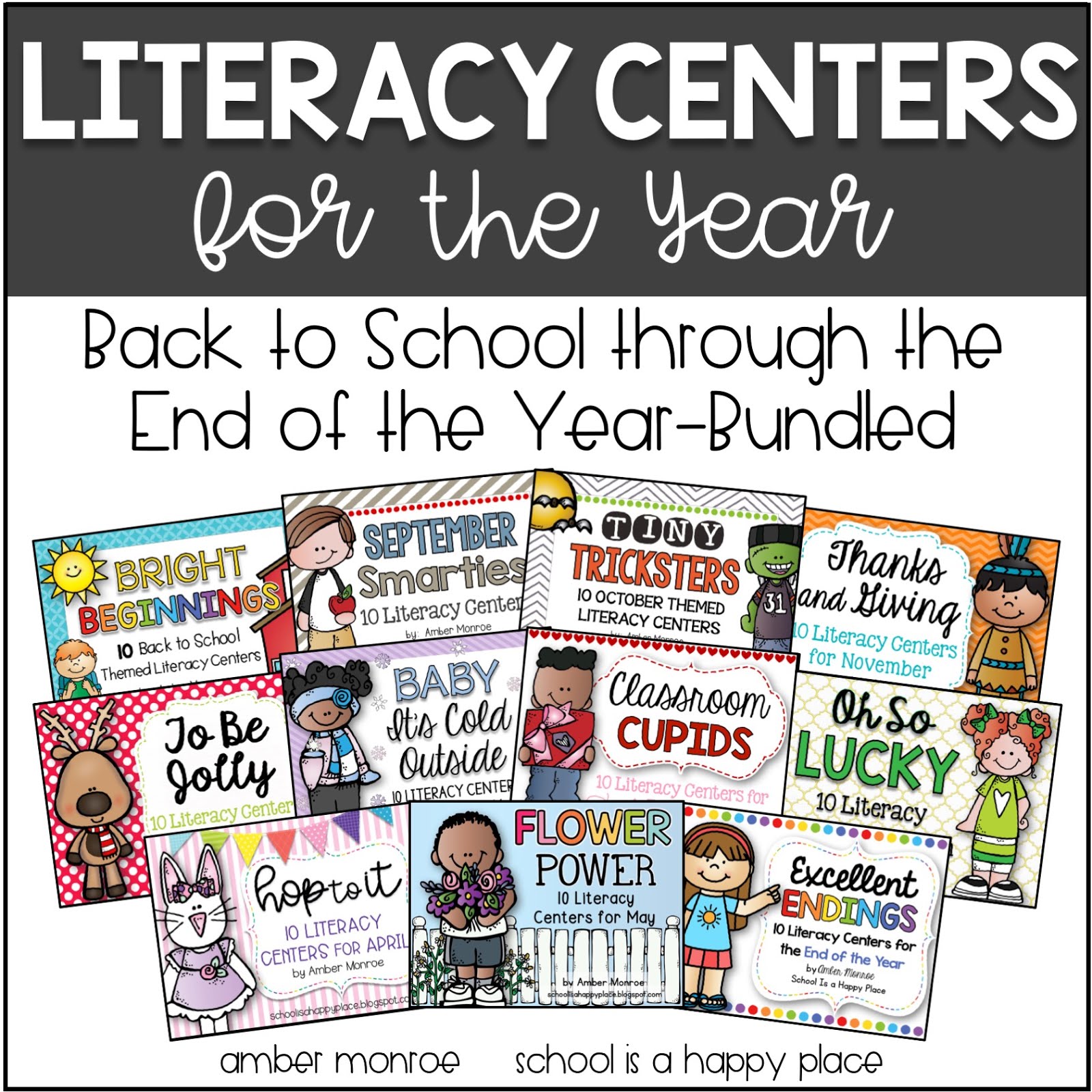 Literacy Centers for the Year