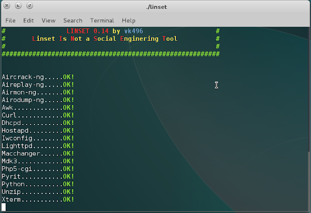 LINSET:  Tool Hacking Wireless (WPA/WPA2) Without Wordlist