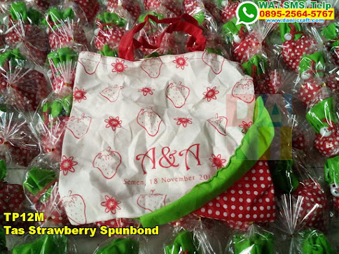 Toko Tas Strawberry Spunbond Toko Tas Strawberry Spunbond