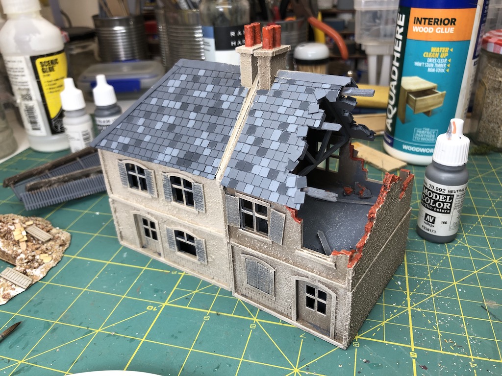 The Tactical Painter Building Sarissa 20mm terrace houses
