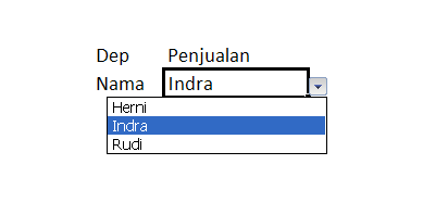 Cara Mudah Membuat Dropdown List Pada Microsoft Excel - ADH-EXCEL.COM