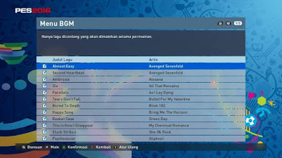 Lagu PES 2016 Terbaru versi Rock Metal