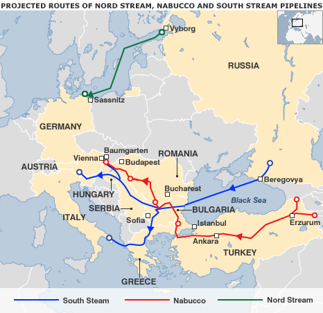 Turkish Stream Gambit: Putin lays the pipe on Erdogan Pipelines_nabucco_nord_south_stream