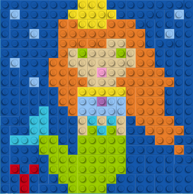 Лего мозаика схемы