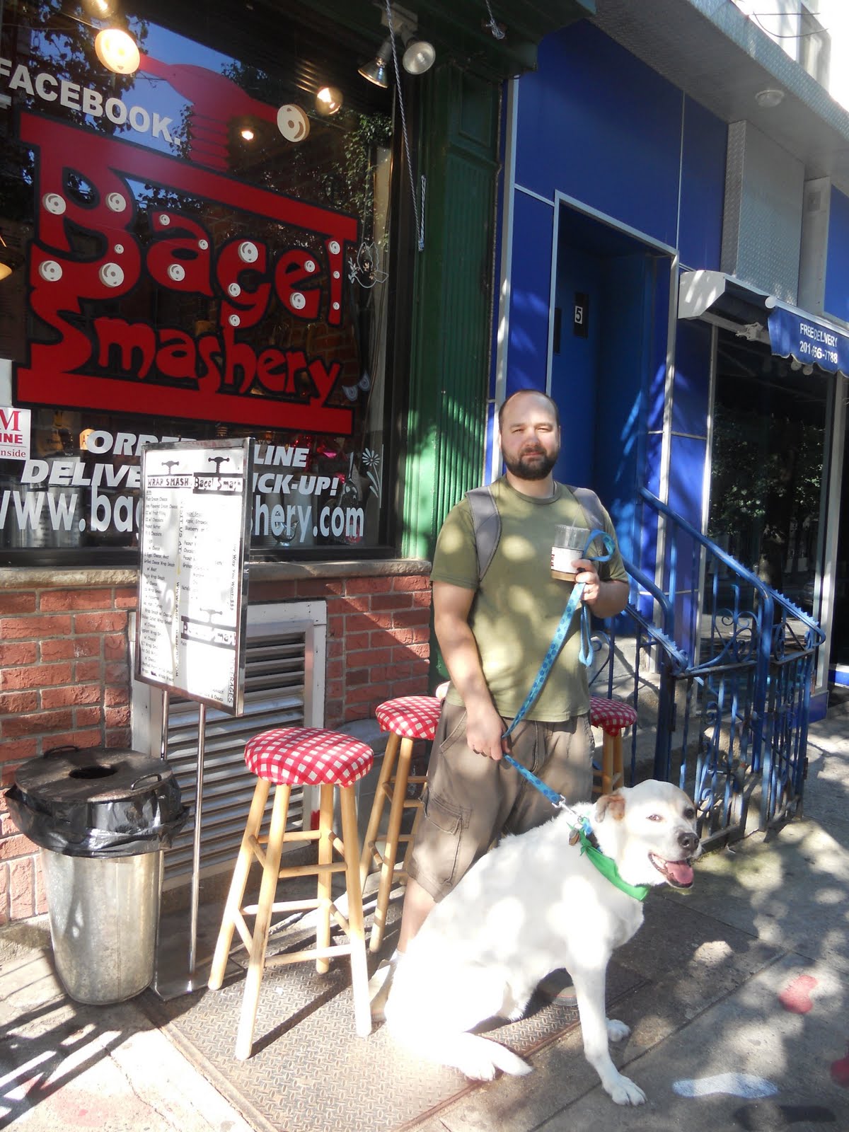 Urban Hounds Dining with DogsTake 5Norbert's 9th Birthday Visit to