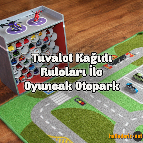 Tuvalet Kagidi Rulosundan Otopark Yapimi Hallederiz Net
