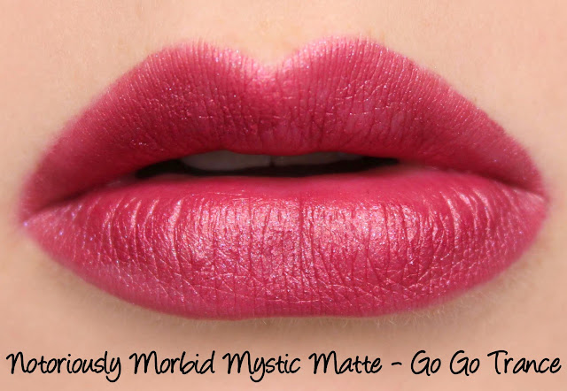 Notoriously Morbid Go Go Trance Mystic Matte Swatches & Review