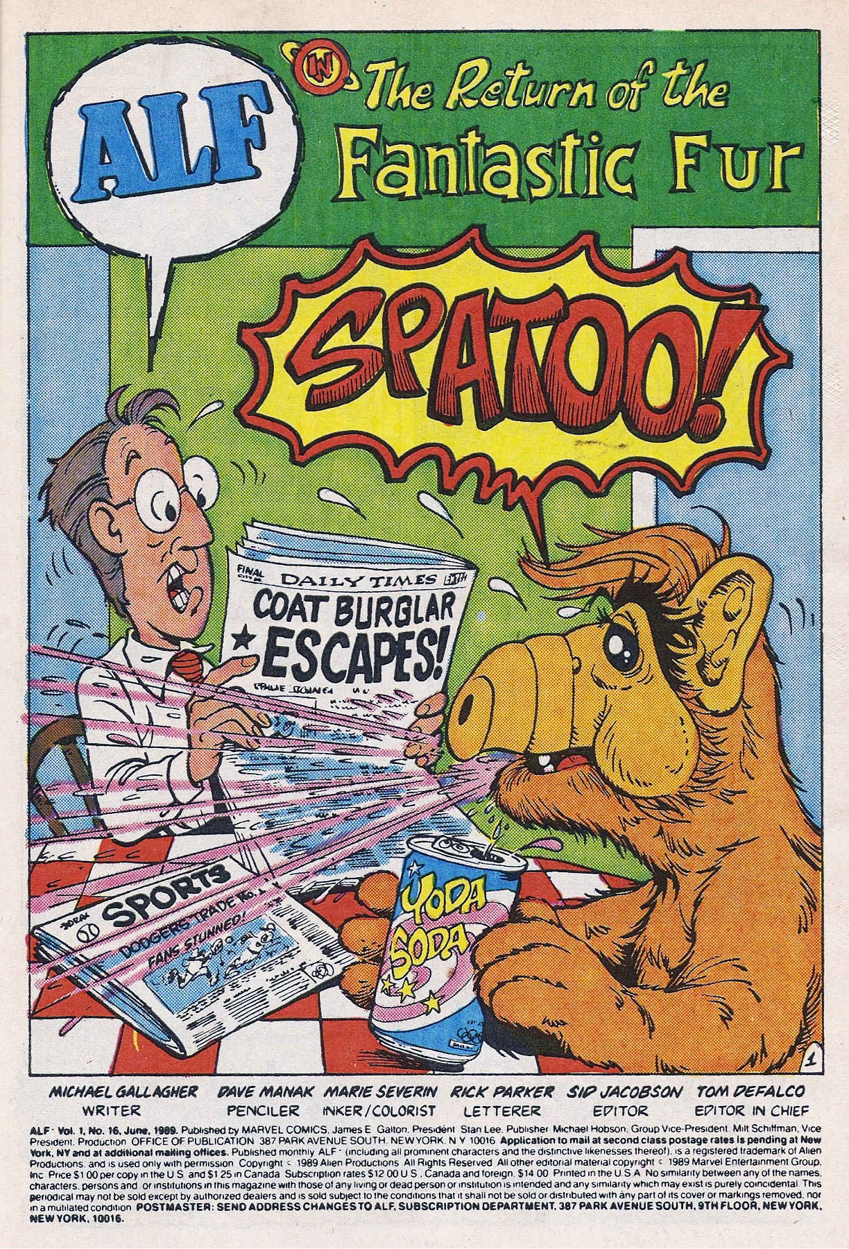 Read online ALF comic - Issue #16 - 3