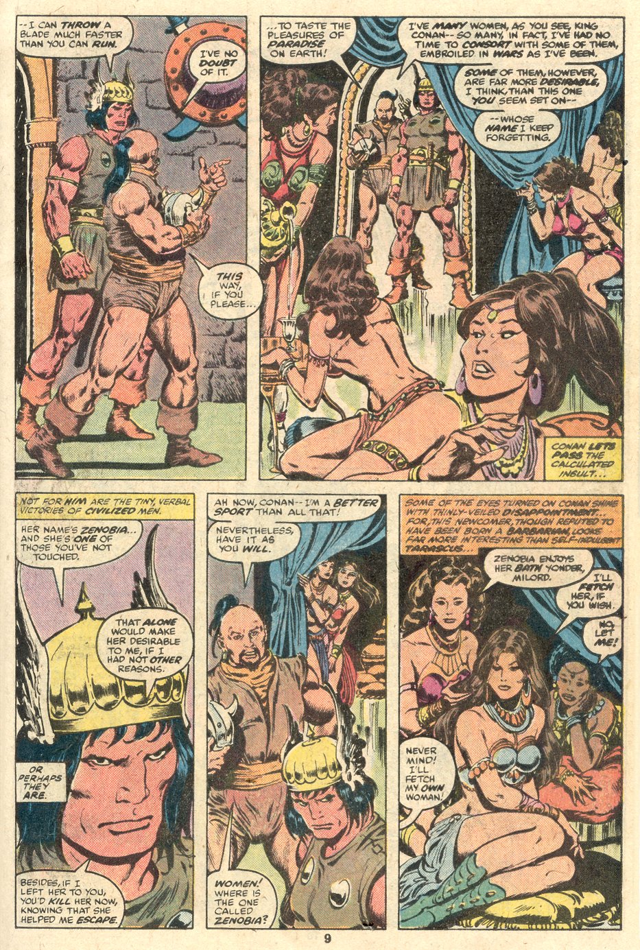Read online Conan the Barbarian (1970) comic -  Issue # Annual 4 - 8
