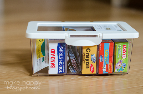 make happy: band-aid box
