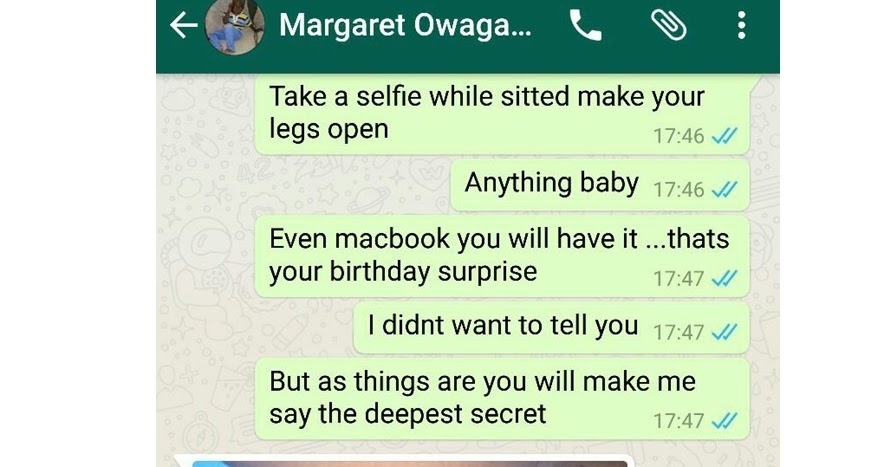 Whatsapp Chats Exposed Woman Sending Completely Nude Photos To Man ...