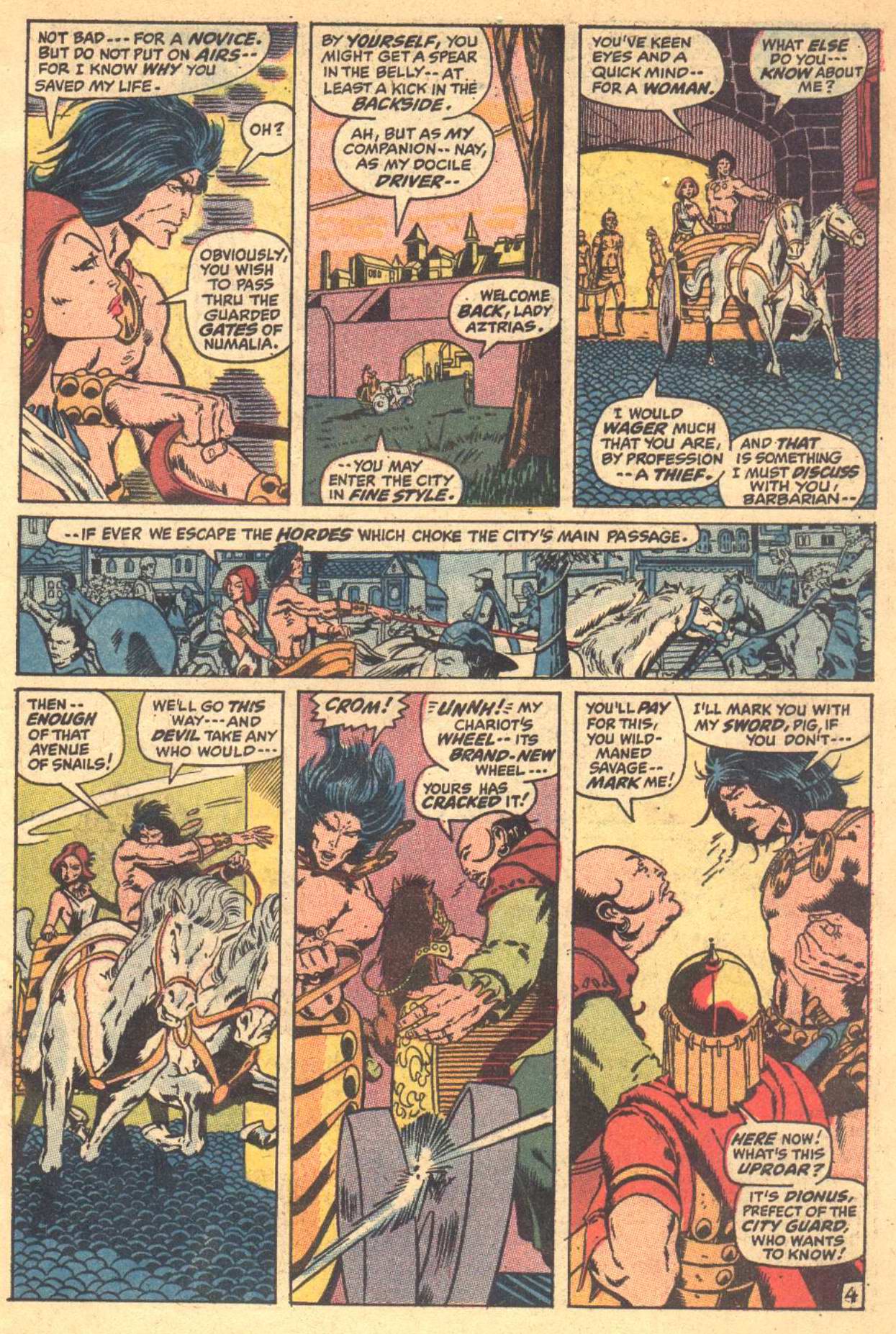 Read online Conan the Barbarian (1970) comic -  Issue #7 - 5