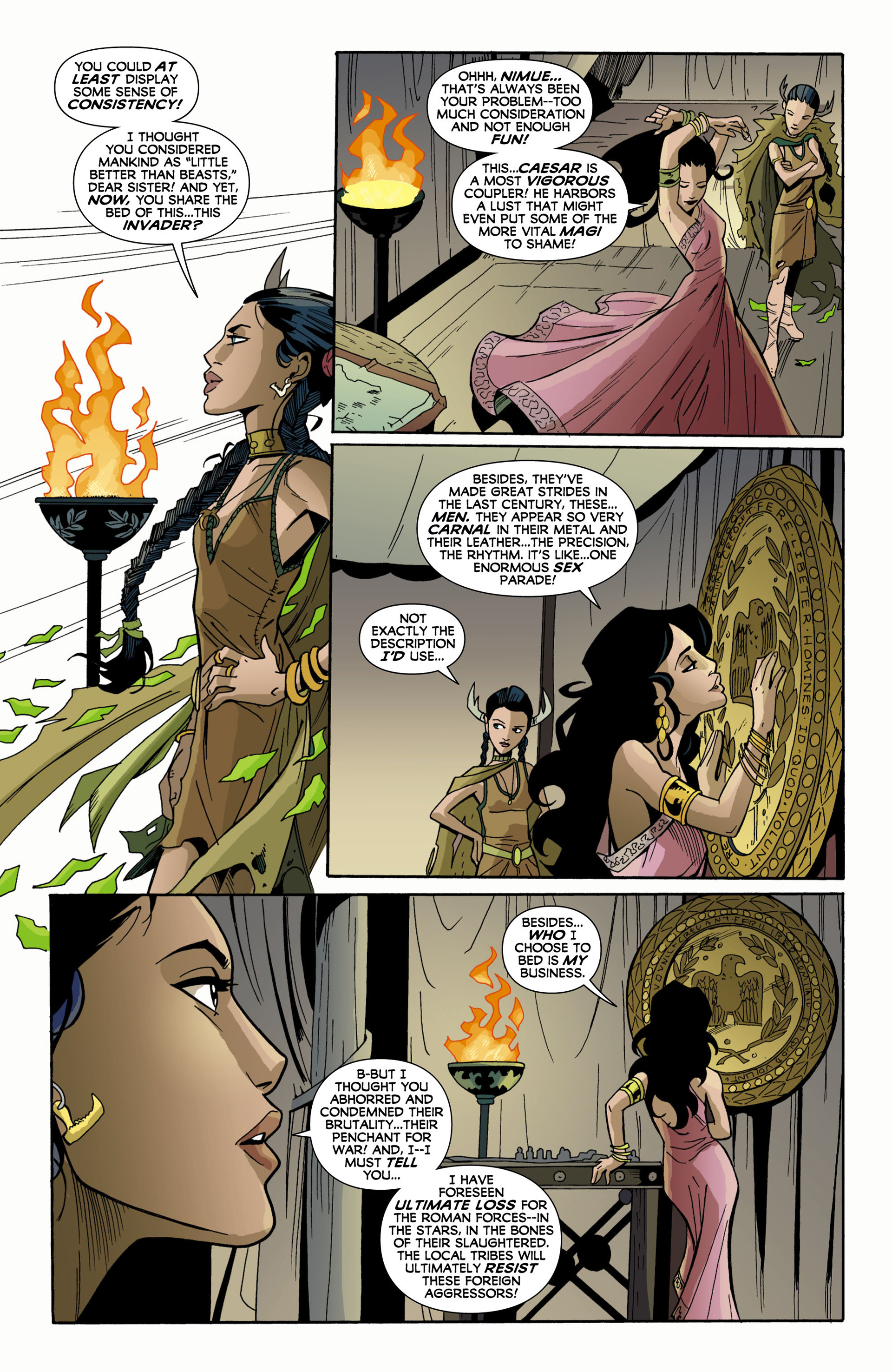 Read online Madame Xanadu comic -  Issue #20 - 5