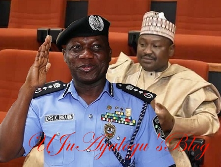 Police IG Ibrahim allegedly marries female officer after getting her in the family way - Senator Misau claims Police IG Ibrahim allegedly marries female officer after getting her in the family way - Senator Misau claims