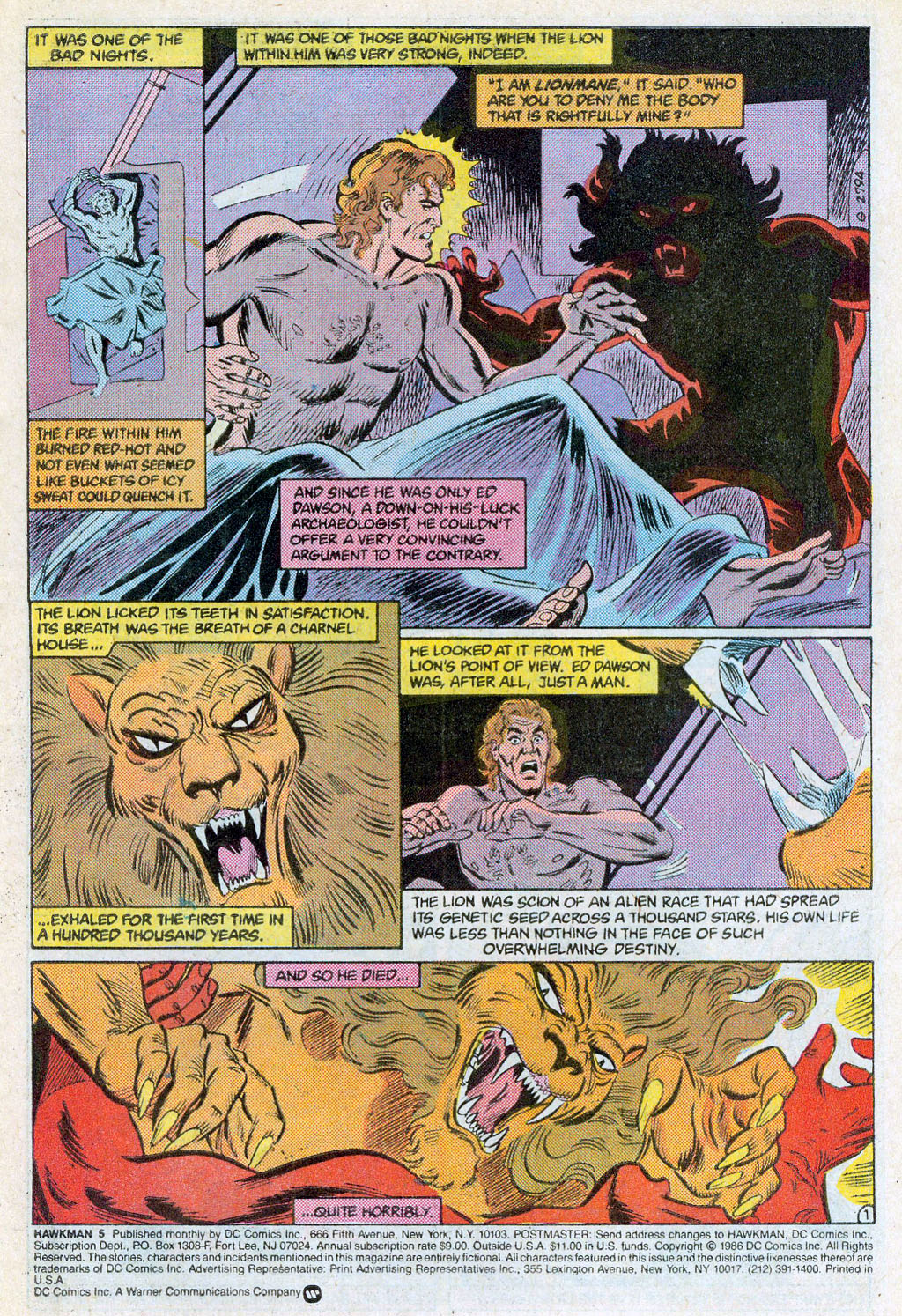 Hawkman (1986) Issue #5 #5 - English 3