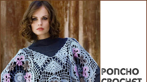 Delicado Poncho Crochet para Tejer Tú Misma / DIY